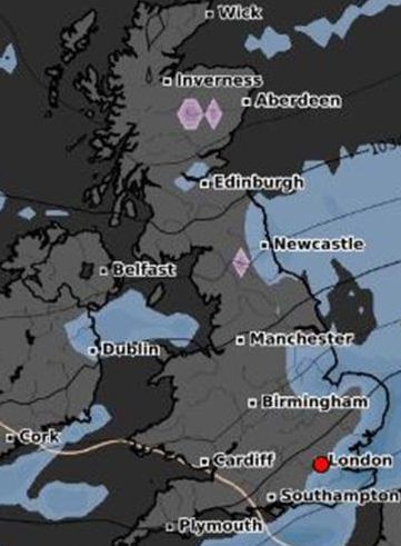  Conditions will worsen from Monday