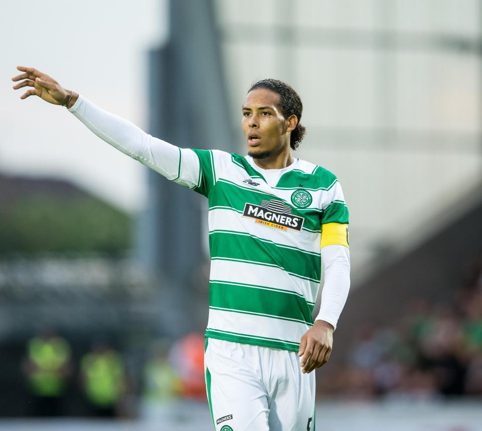  The Dutchman spent two seasons at Celtic from 2013-2015