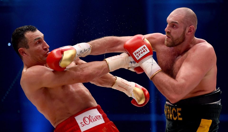 Fury beat Klitschko on points to land WBA, IBF and WBO world heavyweight titles