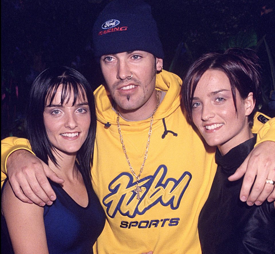  Shane with his famous sisters Keavy and Edele Lynch