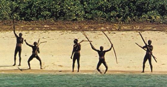 The island is home to the Sentinelese people who have lived there, virtually undisturbed, for around 60,000 years