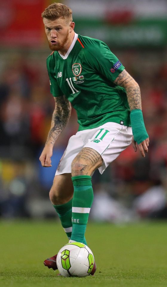 Ireland international James McLean has never worn the poppy during his time playing in English football