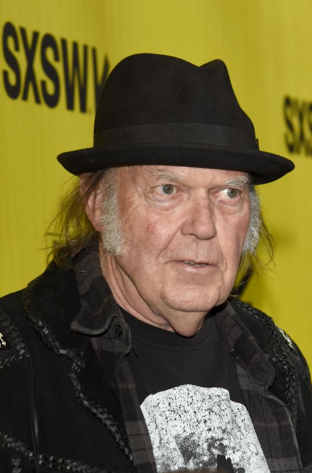 Neil Young lost his home and is calling for action on climate change