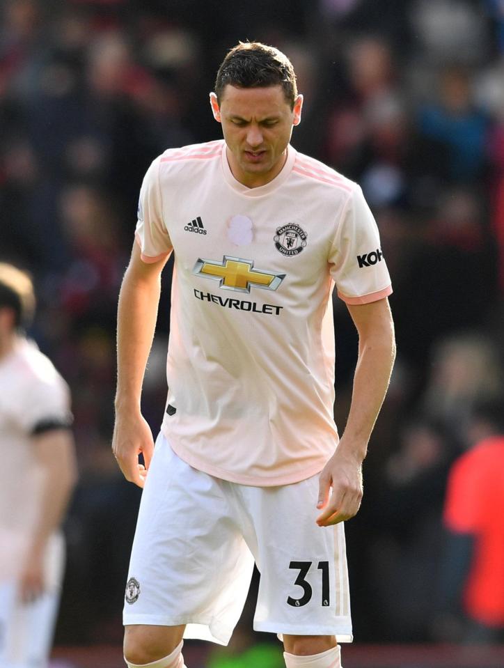  Nemanja Matic also refused to wear the poppy last weekend