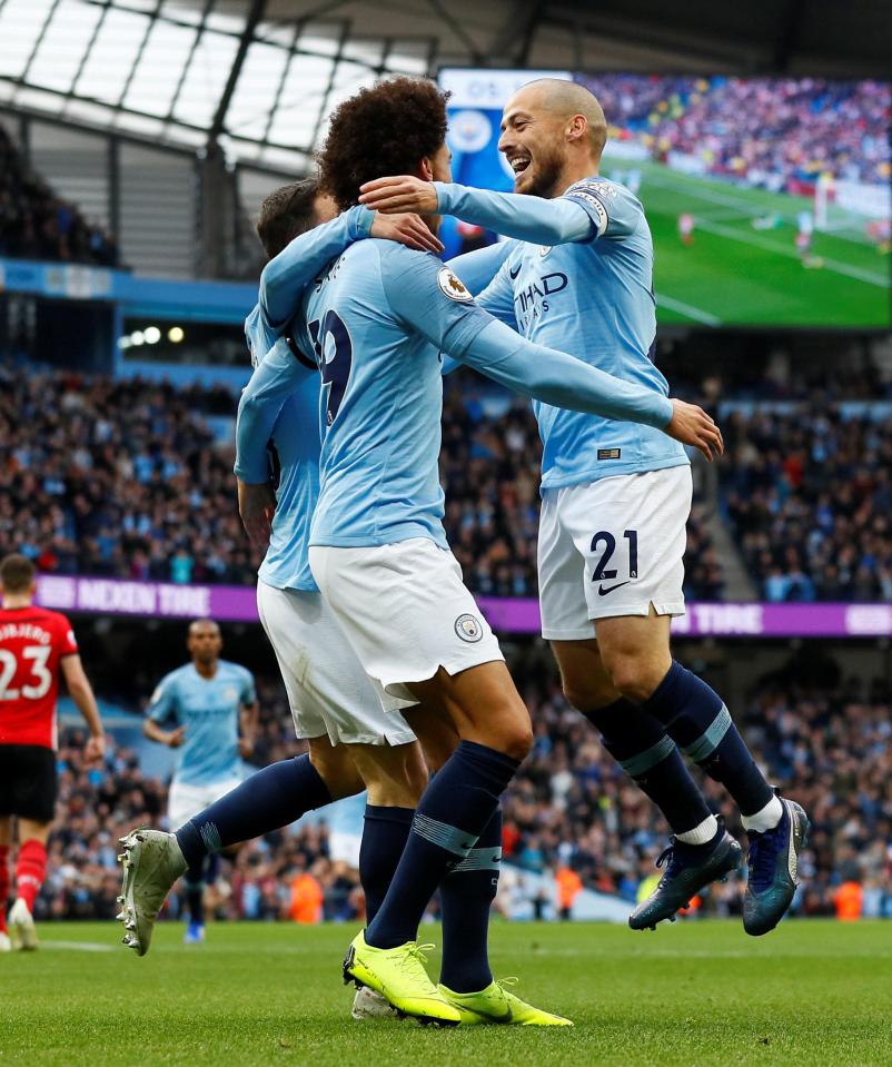  Manchester City continue to impress after thrashing Southampton 6-1 at the Etihad