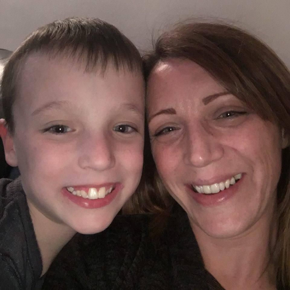  Nicola Norris-Sayers, 40, was forced to spend thousands and travels hundreds of miles for son Tyler's treatment at a top UK eye hospital