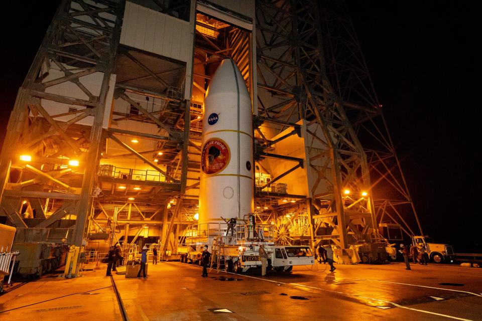  The $1.5bn solar probe is flying past the sun