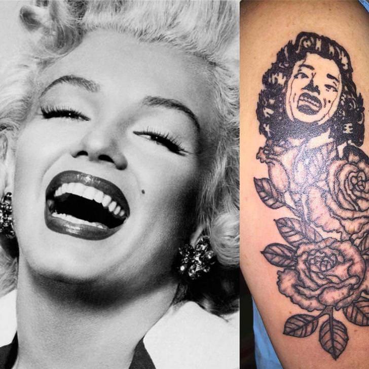  It's likely money was exchanged for this tattoo, which is an incredibly depressing thought