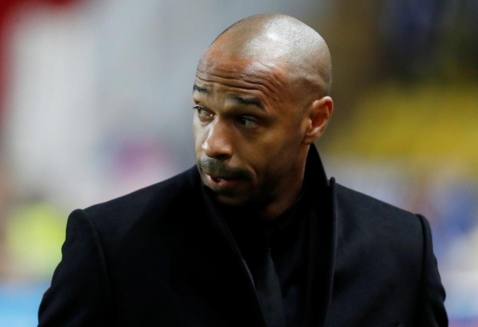 Thierry Henry's Monaco side were 3-0 down to Club Brugge in the first 25 minutes