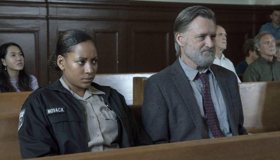  Natalie Paul plays Detective Heather Novack, Harry's sidekick in season two