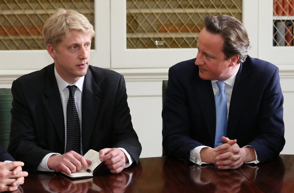  The youngest brother of Boris has also left Mrs May's Government. Jo also served David Cameron as Head of Policy