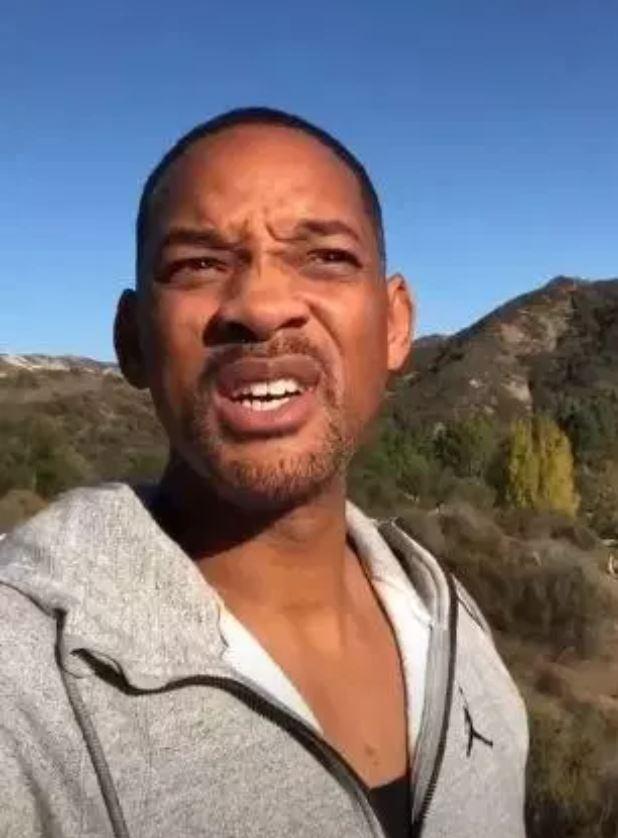  Actor Will Smith has also fled his home