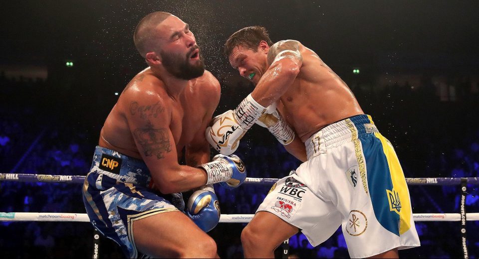  Bellew was stopped in round eight against Usyk, despite being ahead on two scorecards