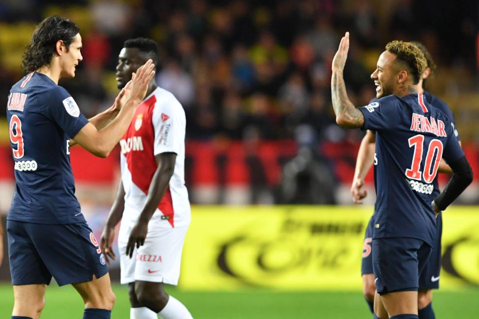  PSG eased past Henry's Monaco who are second from bottom of Ligue 1