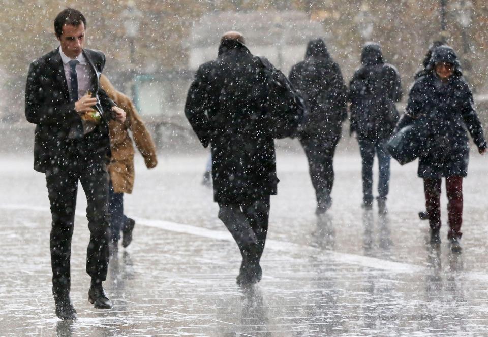  Some snow is expected on Tuesday and Wednesday but most parts will have showers