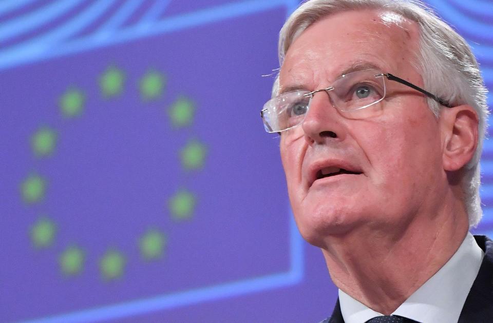  Michel Barnier, the EU's chief Brexit negotiator