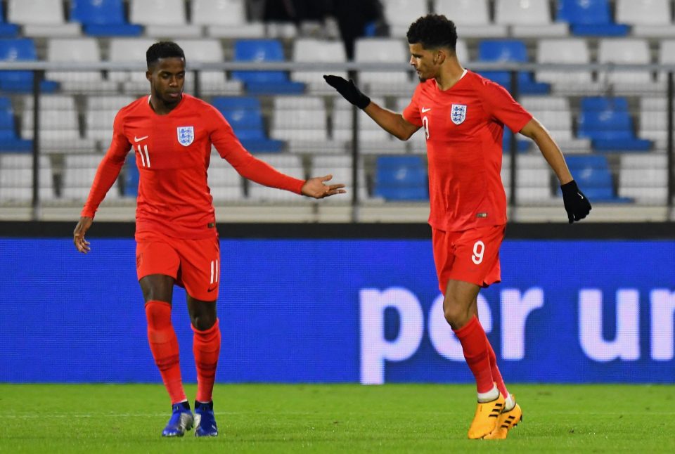  Solanke scored four goals in two games for England U21 during the international break