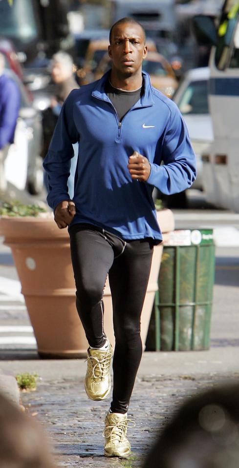 Michael Johnson is now well on the road to recovery following his stroke