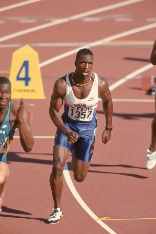 Michael Johnson won eight Olympic gold medals in his glittering career