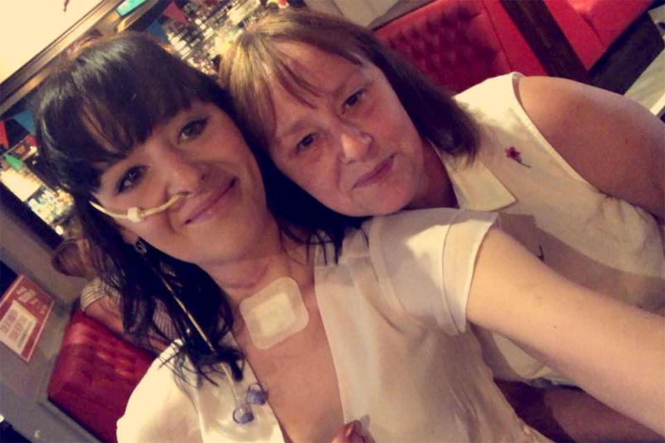 Millie, pictured with her mum, claims her GP missed the signs she had cancer