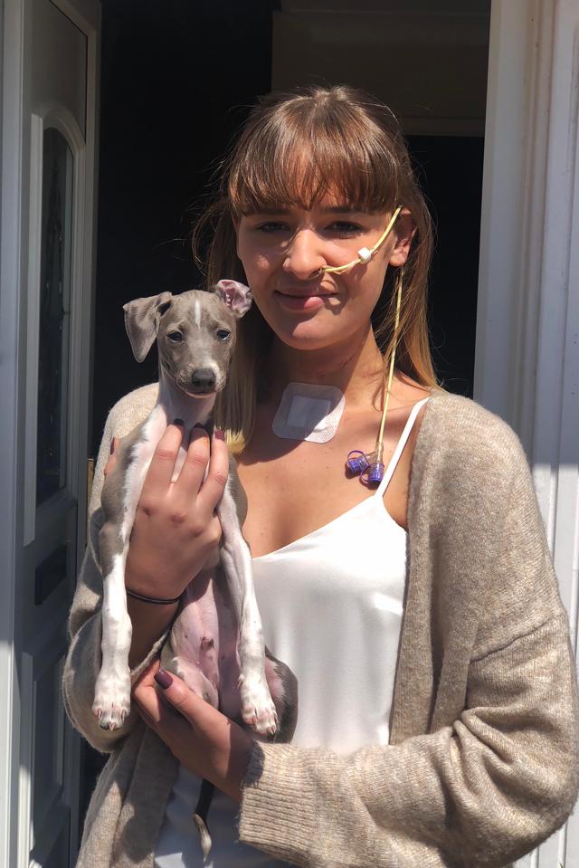 Millie is now undergoing chemotherapy and radiotherapy to treat the cancer that spread into her neck