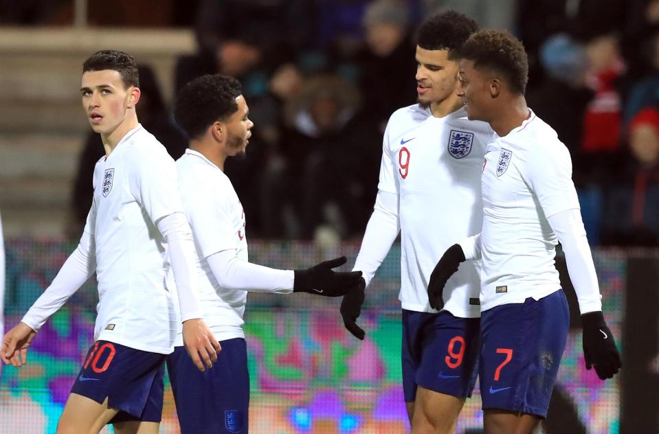 Dominic Solanke has been limited to England Under-21 games this season