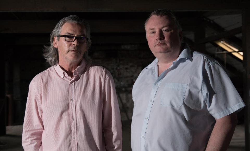  Patrick Maguire and Stephen Nolan, who were wrongly convicted of terrorism charges