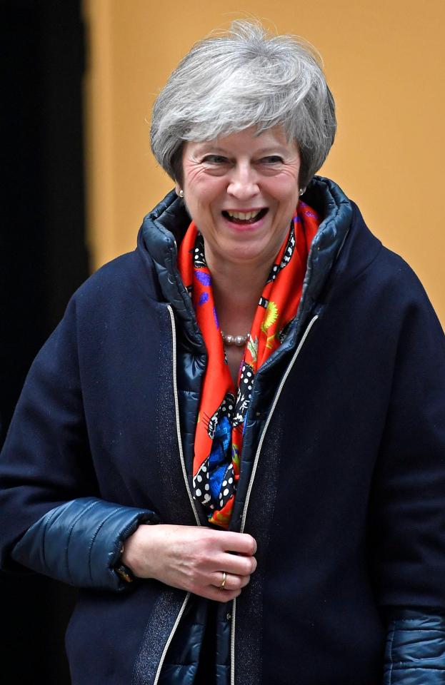 Theresa May said she goes to bed after midnight - and will celebrate with a drink with Phil if all goes well