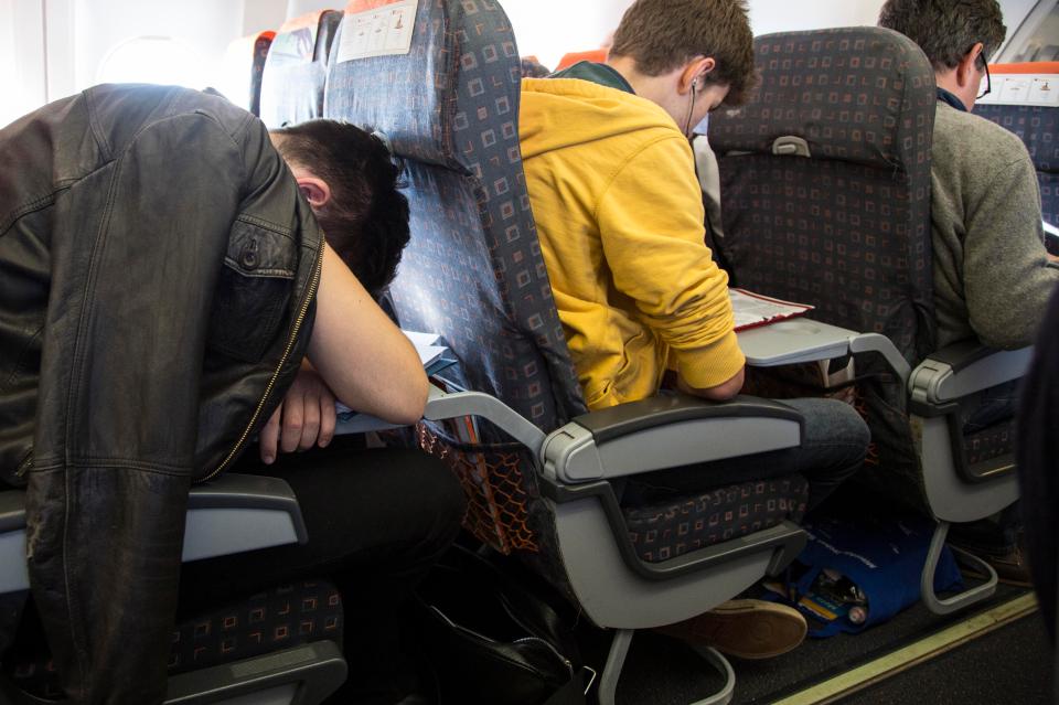  Cheap airline seats aren't the most comfortable places to sit - or try and sleep