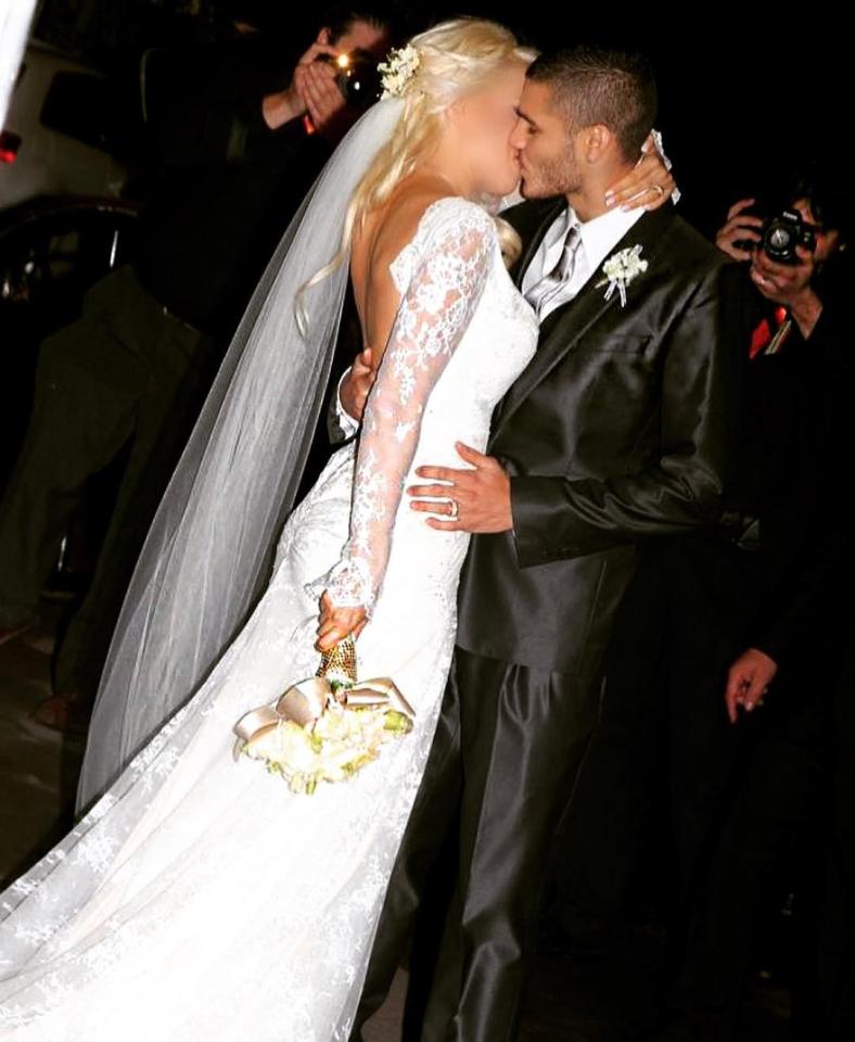  Wanda and Icardi married in 2014