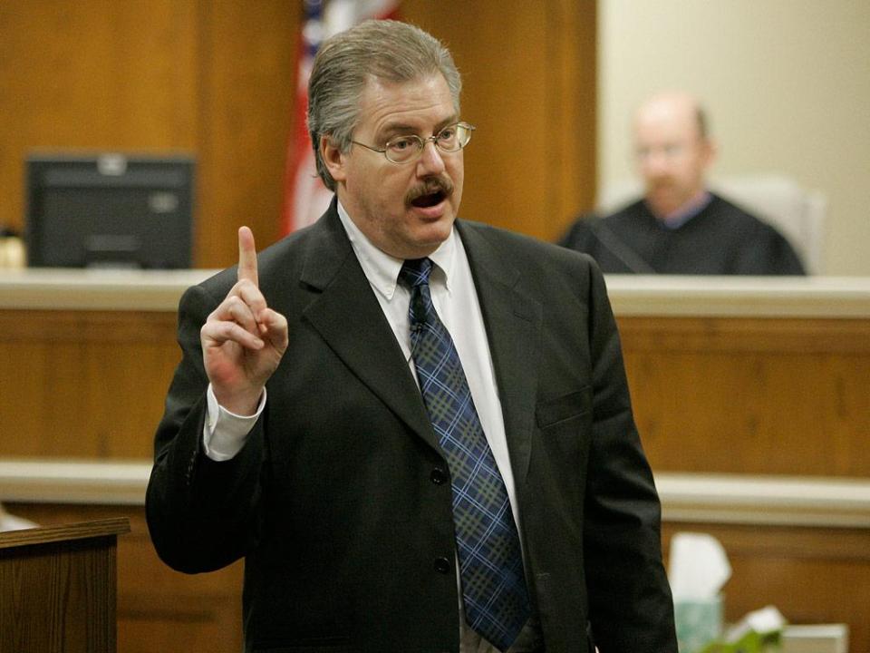  Ken Kratz, pictured, was the chief prosecutor in Avery's murder trial where he was prosecuted for the murder of Teresa Halbach