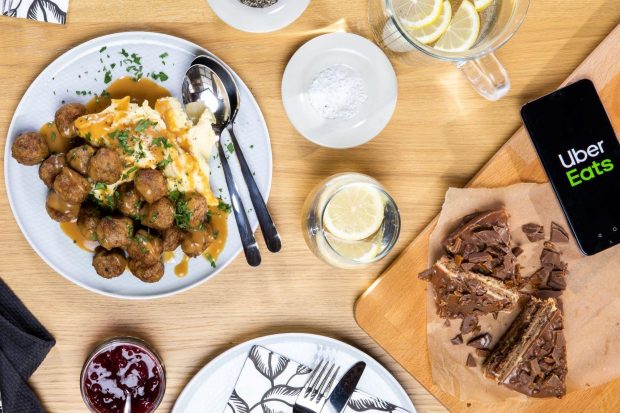 You'll be able to choose from three set menus on Uber Eats including the £10 The Snug menu for two which includes Ikea's famous Swedish meatballs