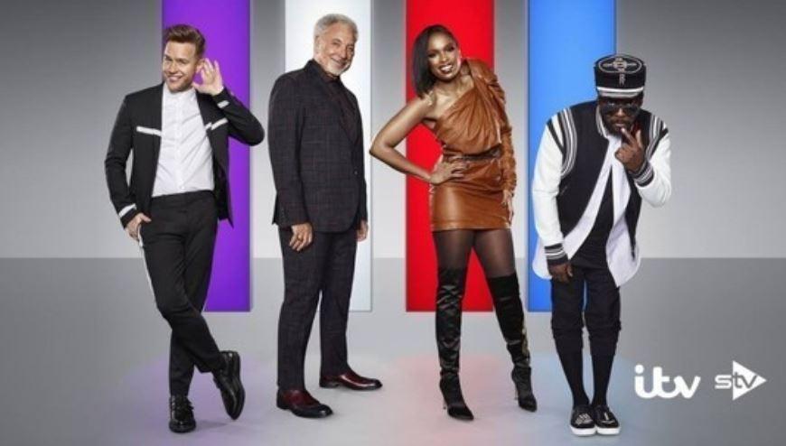 (L-R) Olly Murs, Tom Jones, Jennifer Hudson and will.i.am will return for The Voice 2019