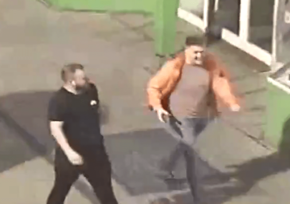  Police are appealing to the public to help identify these men - one of whom fly-kicked two rough sleepers whilst the other filmed it