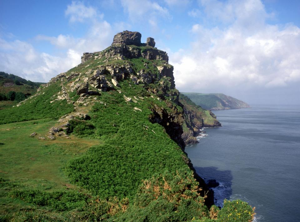  Lynton Cliffs in Bude are a popular walkers' and tourist spot