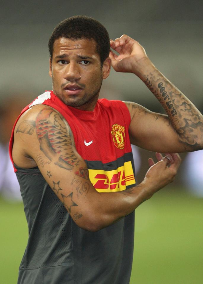 Bebe struggled to adapt to life at United during his four years at the club