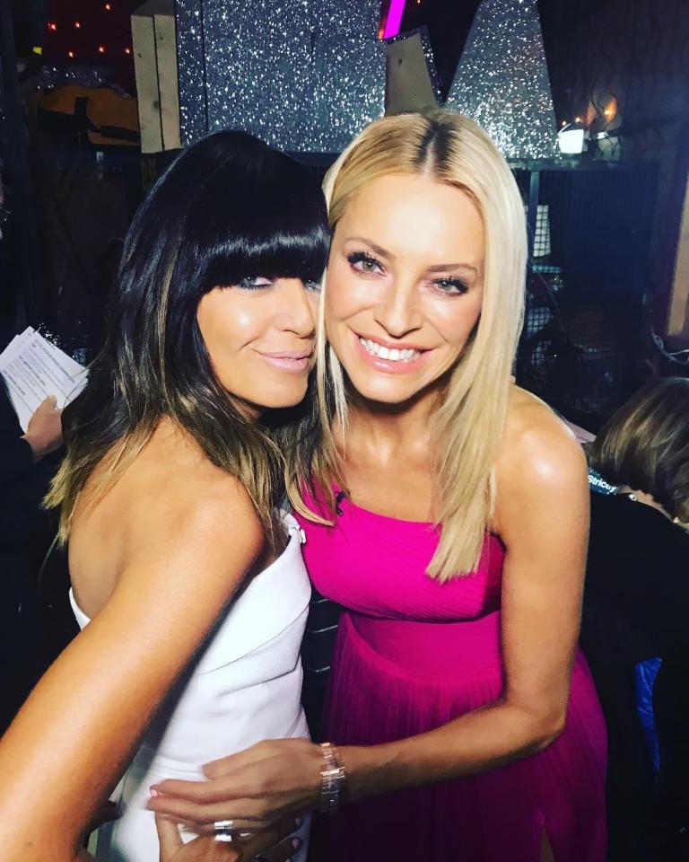  Claudia Winkleman has revealed that she and co-host Tess Daly have a secret pact that they'll quit the popular dance series together
