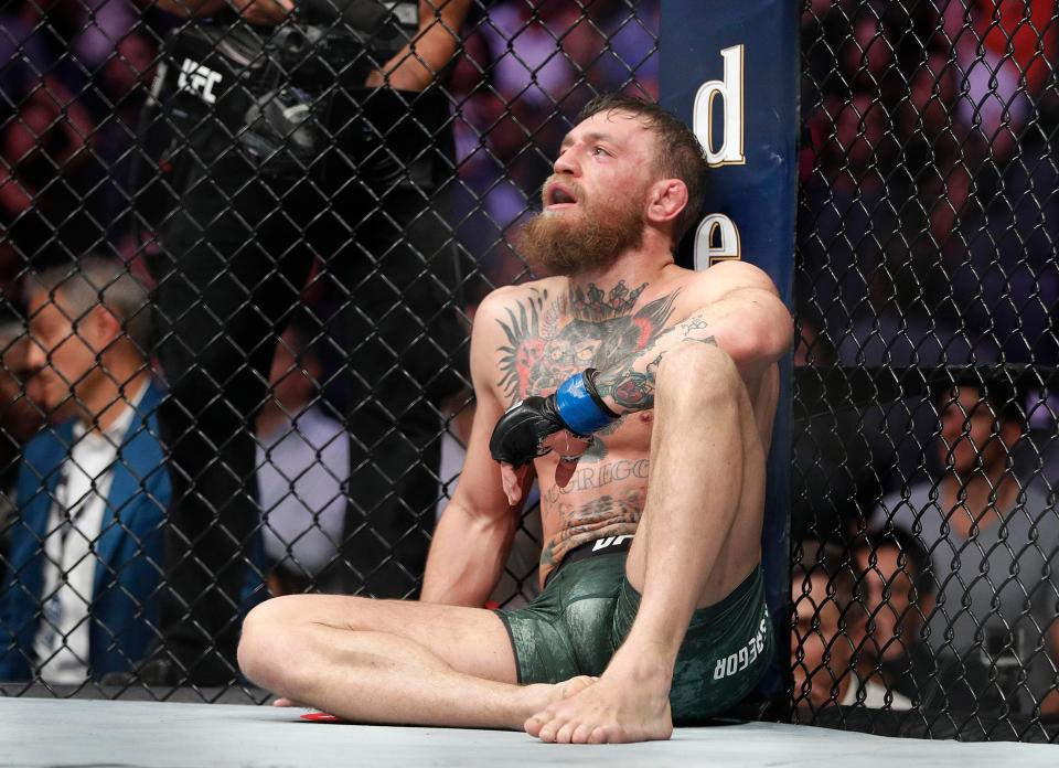  McGregor was beaten in his last UFC fight by submission
