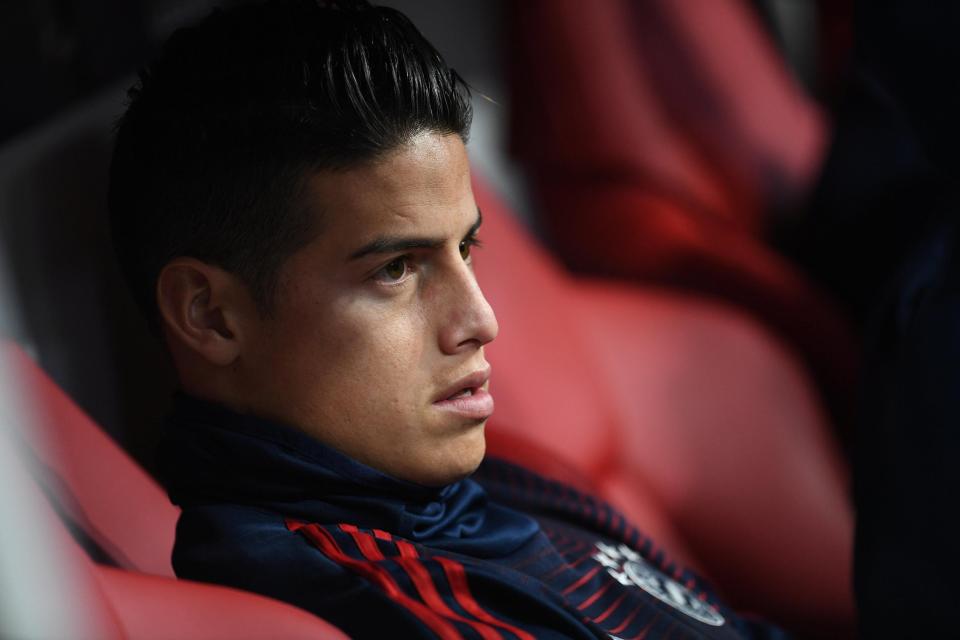 The Colombian, currently injured, has fallen out of favour under Niko Kovac