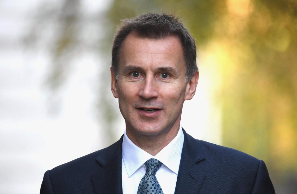 Foreign Secretary Jeremy Hunt would like a 'crack' at the top job