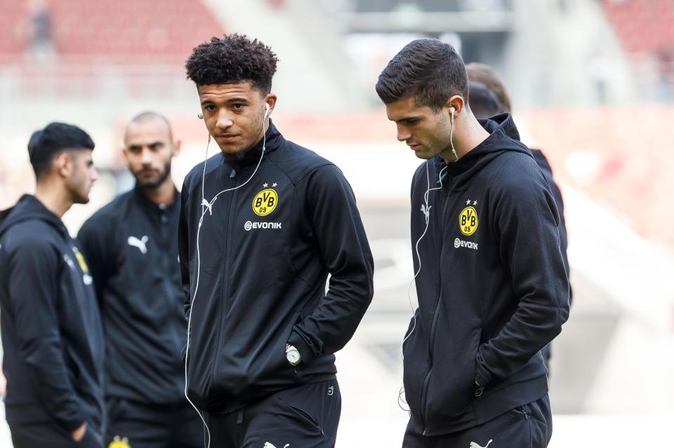  Sancho has been preferred on the right to Pulisic in recent weeks