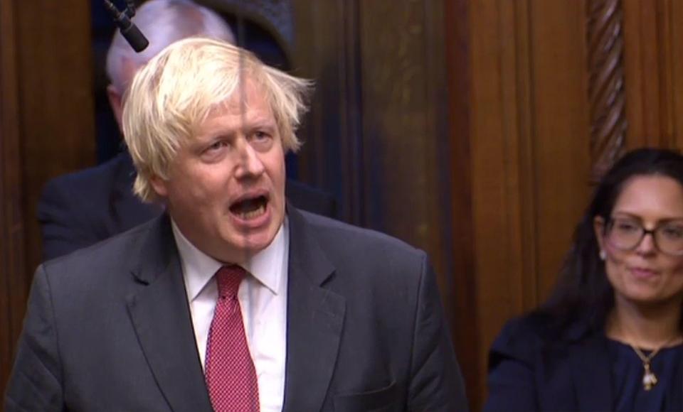  Boris Johnson called Theresa May's Brexit deal a 'national humiliation'