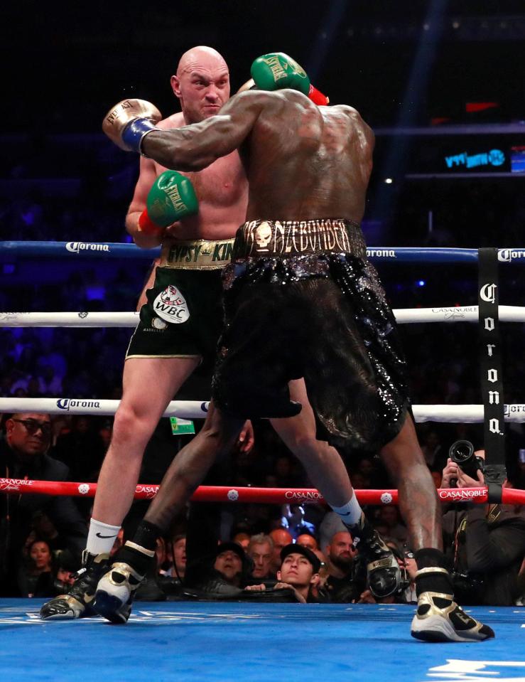 Tyson Fury's awkward fighting style stifled Deontay Wilder for most of the bout