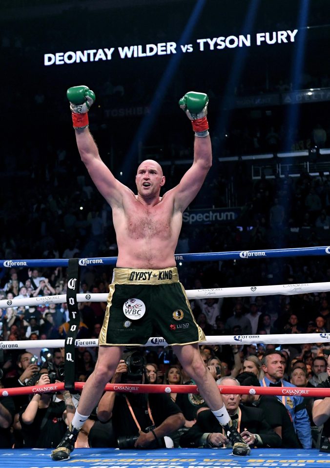  Tyson Fury won a late nomination for Greatest Sporting Moment of the Year after his comeback against Deontay Wilder