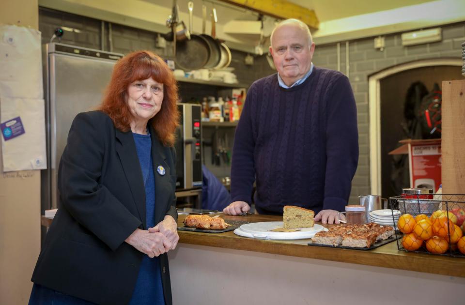The cafe was set up by Jimmy's parents Margaret and Barry to help disabled kids