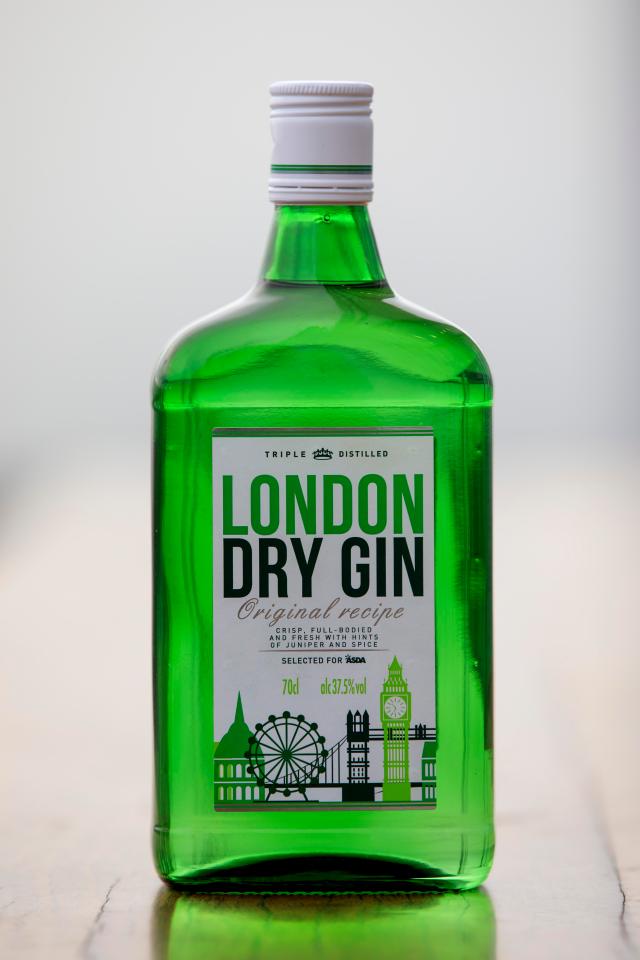  Asda London Dry Gin is simple on the palette