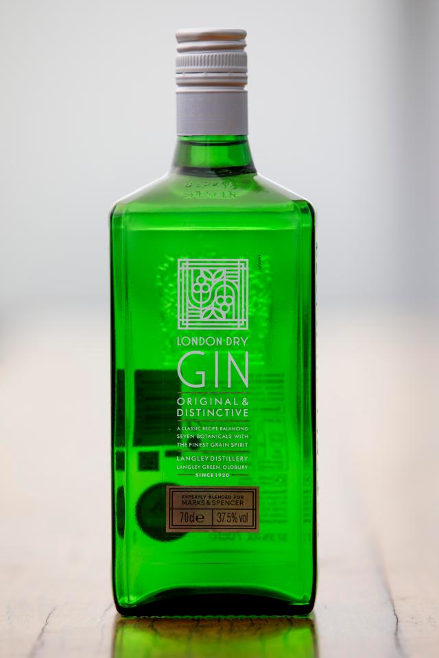  London Dry Gin (blended for M&S) is worth the extra cash