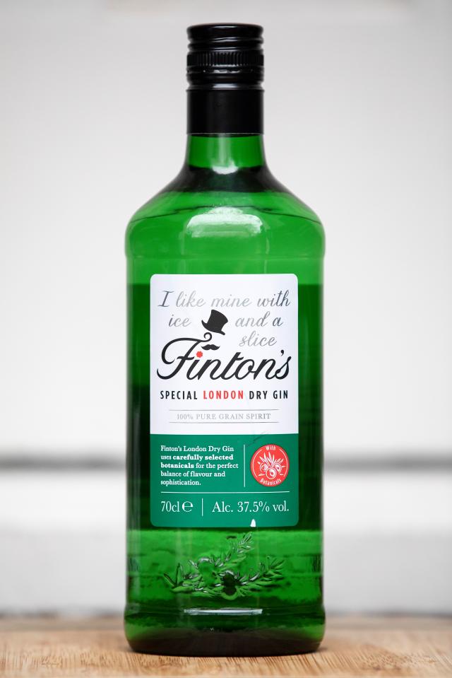  Lidl Fenton's Special London Gin smells harsh and alcoholic