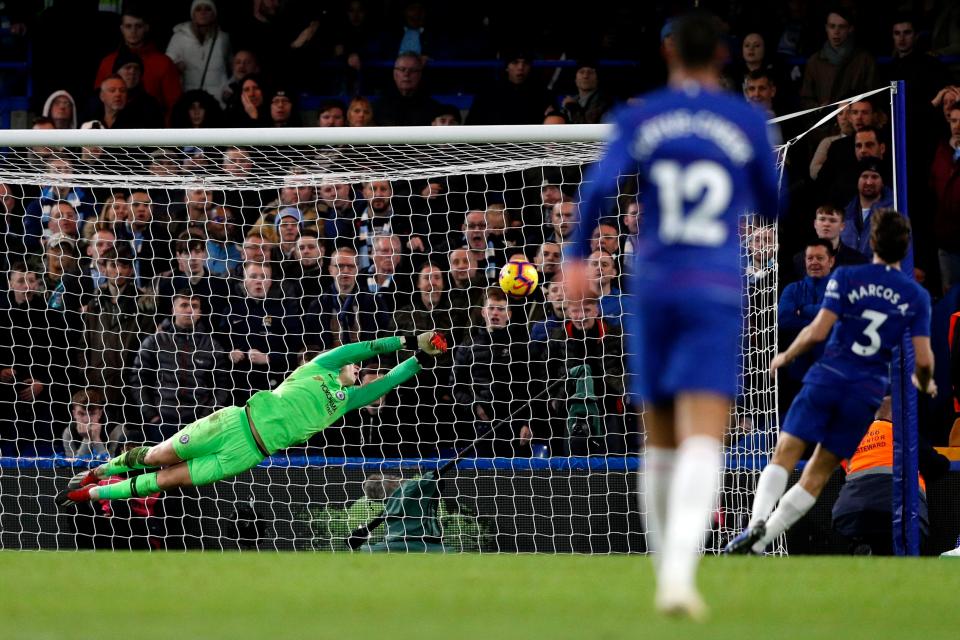 Kepa Arrizabalaga has also been in fine form after his world-record transfer to Chelsea