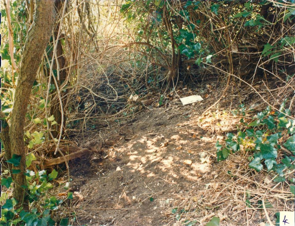The 'den' where Russell Bishop left Karen and Nicola